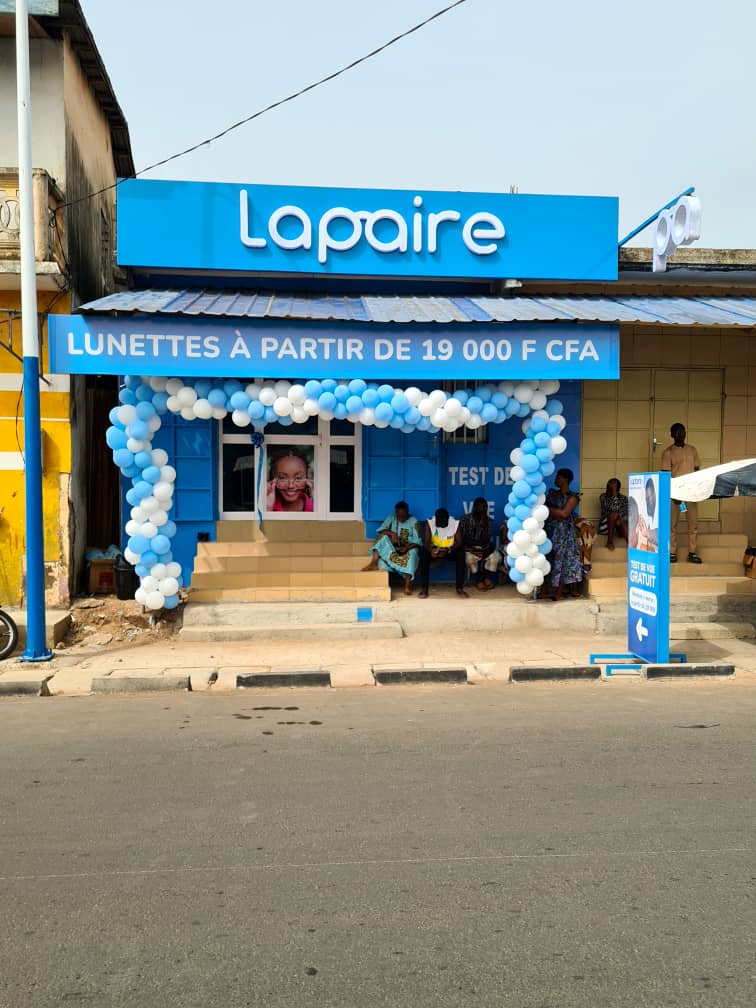 Test de vue à Totsi - Lomé